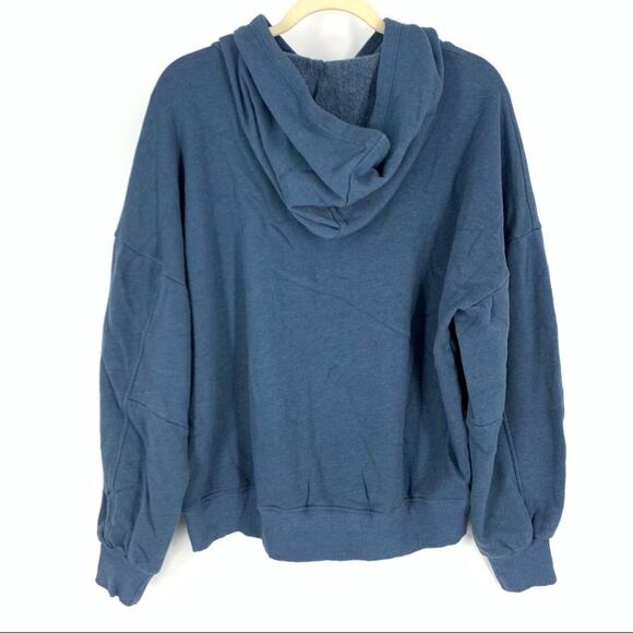 Lulus Pullover Hoodie Sweater Blue Women's Size Small NEW - Picture 4 of 5
